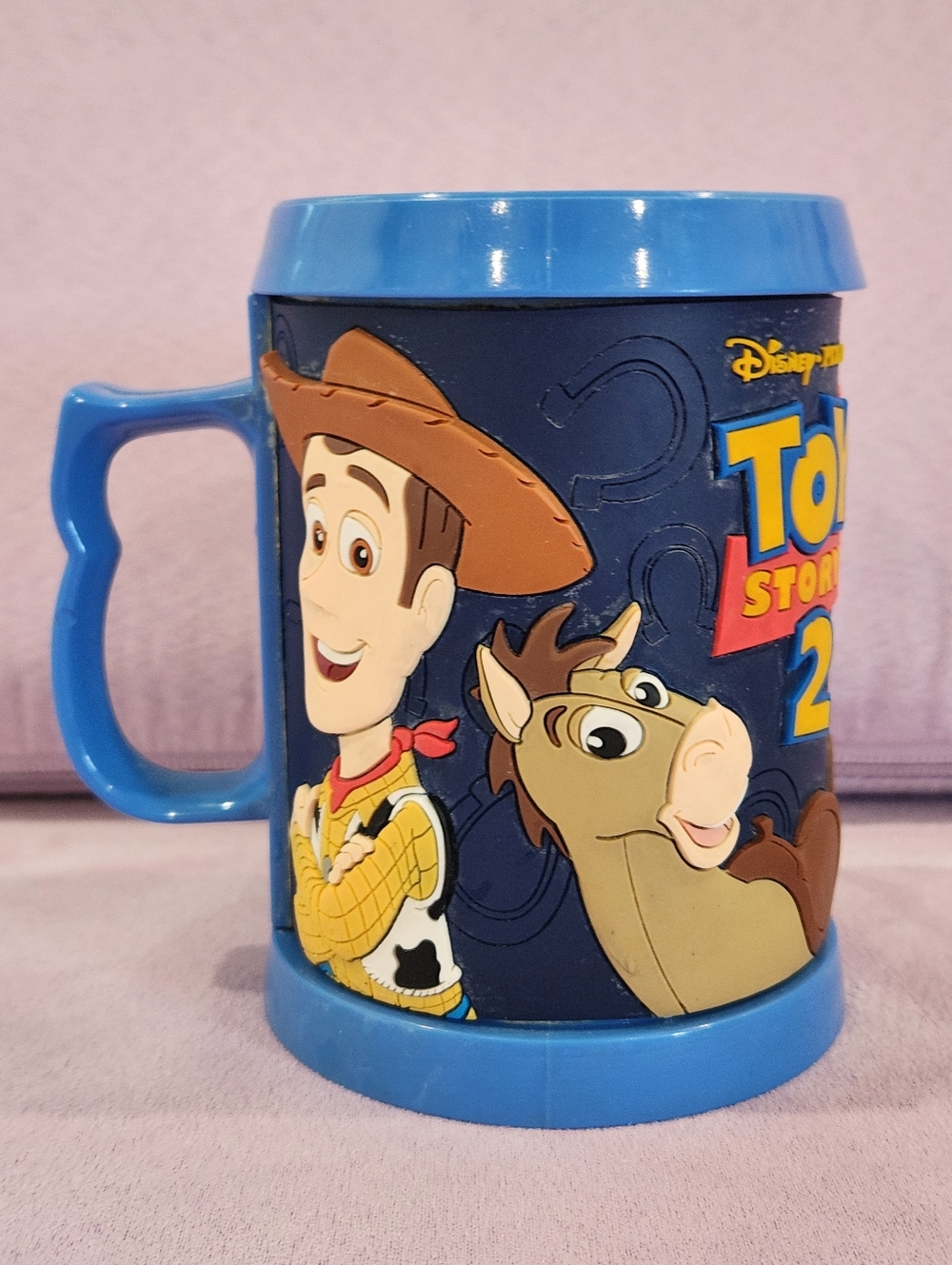Y2K Disney Pixar Toy Story 2 3-D Rubberized Plastic Mug